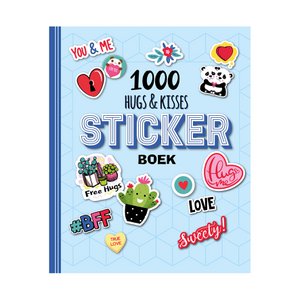 Stickerboek - 1000 Hugs & Kisses