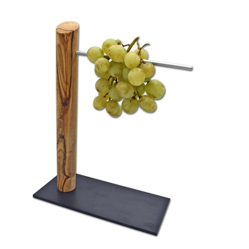 Olive wood banana holder