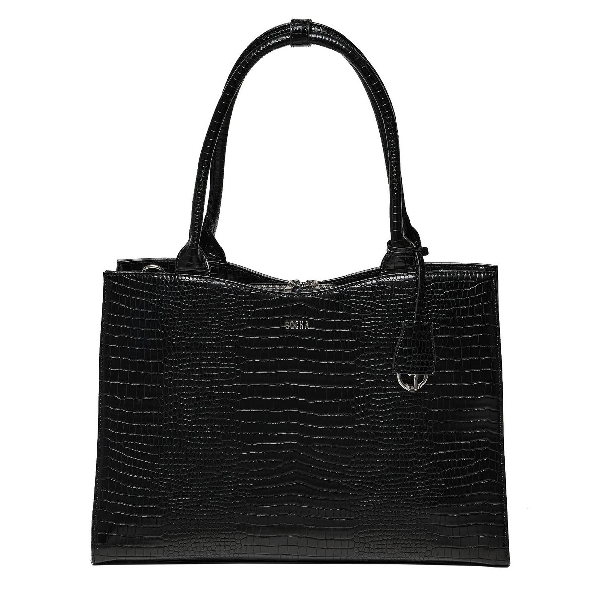 Croco Jet Black 15.6"