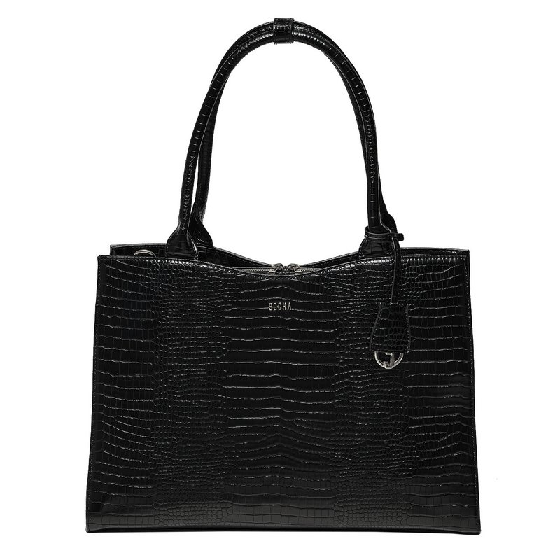 Croco Jet Black 15.6"