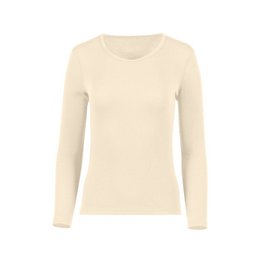 Women's Long sleeve Crew 250 Merino Natural