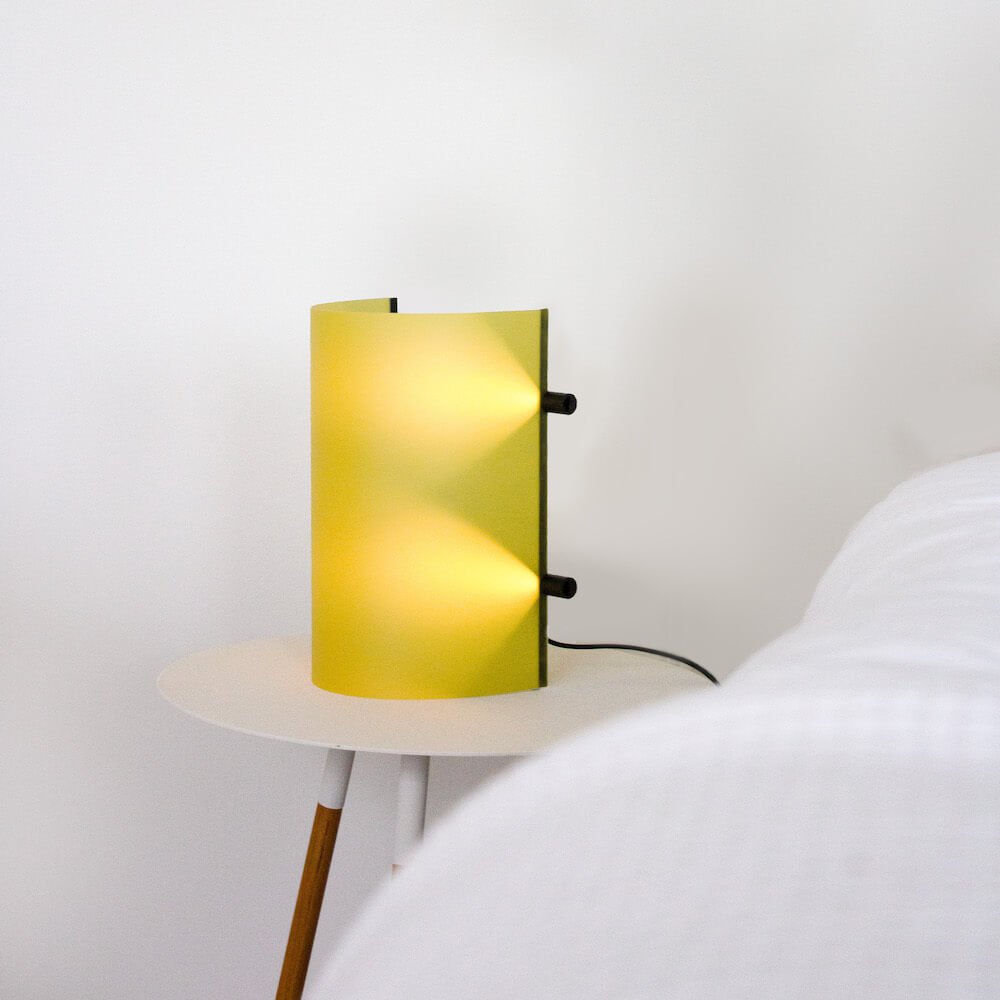 Lampe design CCL 2 - Jaune Citron - Heeej.nl! par Studio Ilse Bouwens