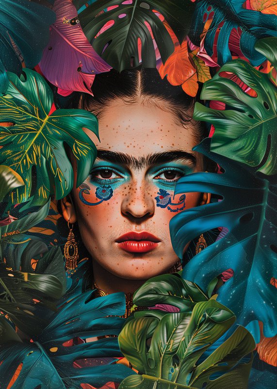 Frida Kahlo: Leaves | Card Fripperies