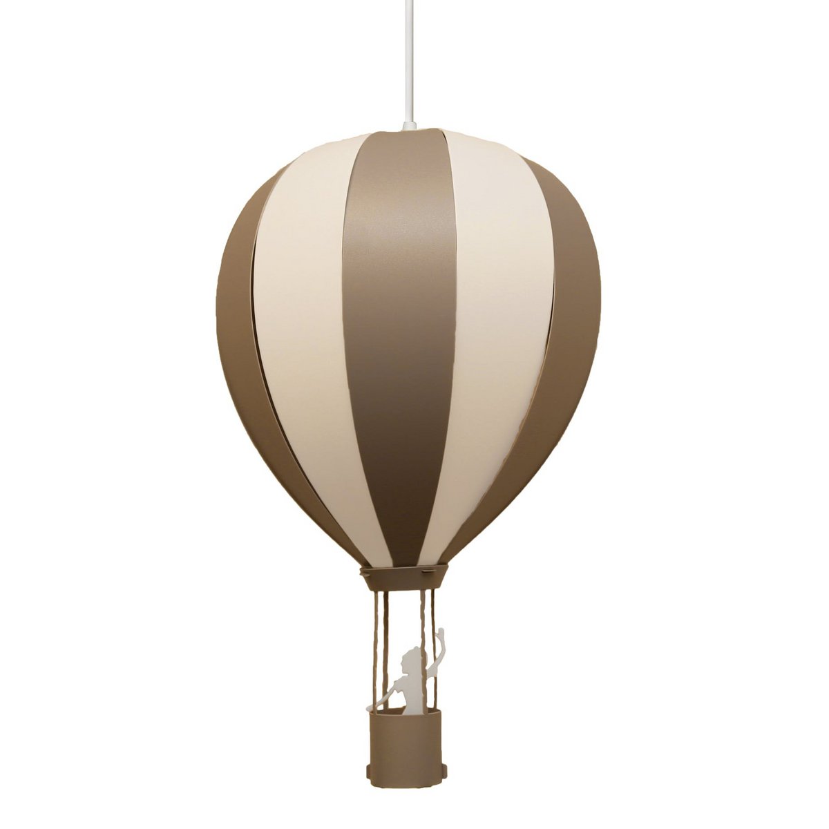 PALLONCINO GRIGIO DELLA LAMPADA A SOSPENSIONE PER BAMBINI