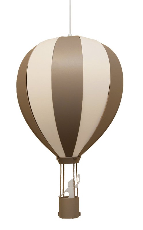 CHILDREN'S HANGING LAMP GRAY BALLOON