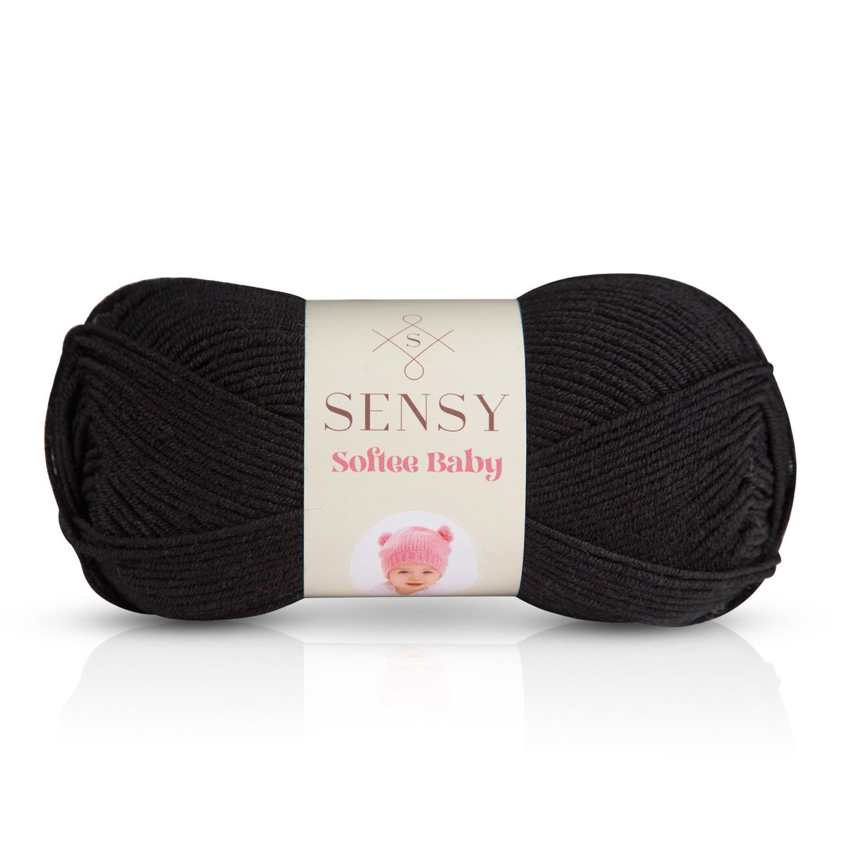 Sensy Softee Baby Yarn, 3.5 oz, 275 Yards, Gauge 3 Light