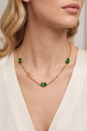 Collier maille marine en acier inoxydable