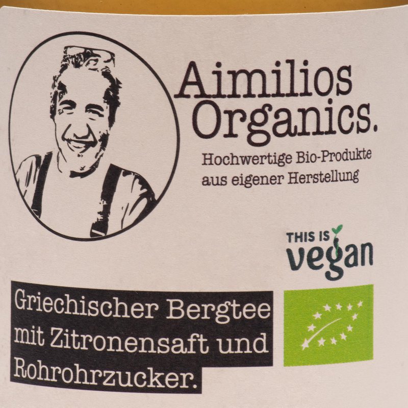 Griechischer Bio-Bergtee 0,33l Flasche (Einweg)