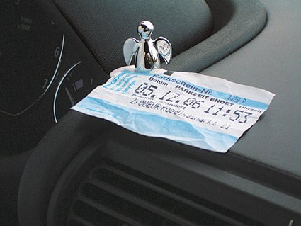 Angelo magnet ticket holder