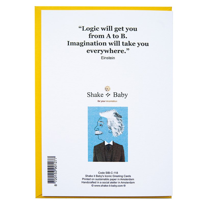 Einstein Greeting Card