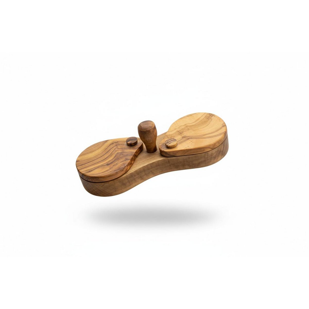 Salt and Pepper box - Olive wood