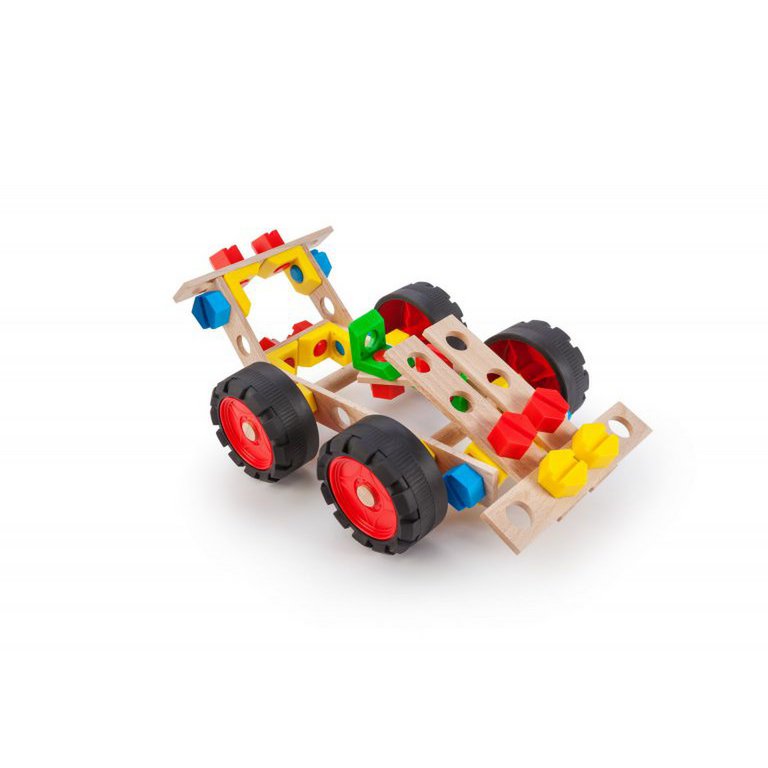Konstruktor-Junior-Rennwagen aus Hout- 55 Teilen