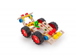 Konstruktor-Junior-Rennwagen aus Hout- 55 Teilen