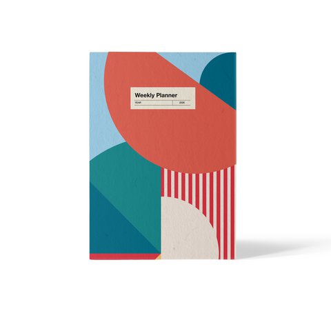 2026 Wekelijks dagboek | Rood