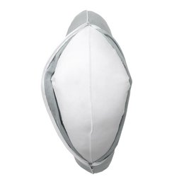Cuscino per allattamento grigio