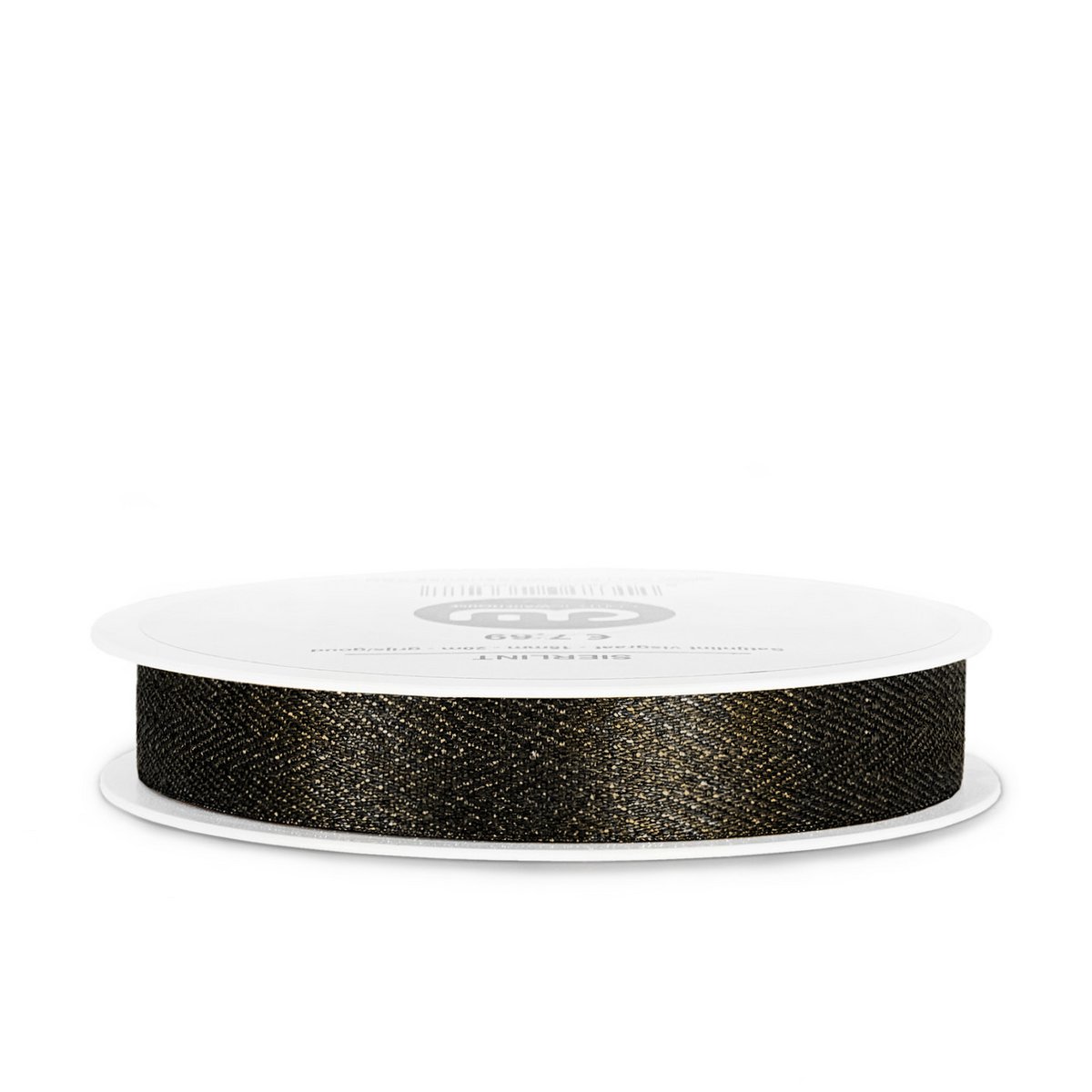 zwart/goud 15mm - 20m