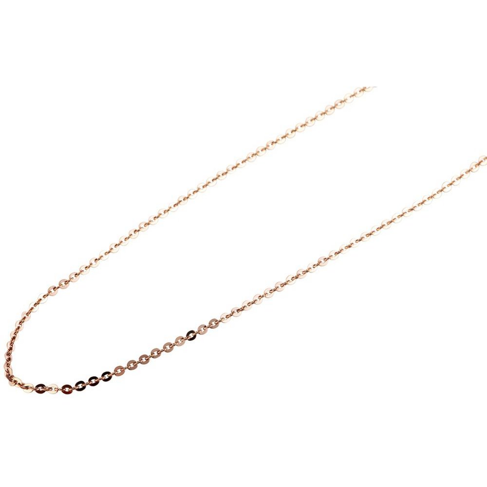 Accent ankerketting, roestvrij staal, rosé goudkleurig, lengte 45 cm