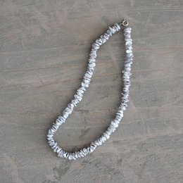 Collier Perles Grises