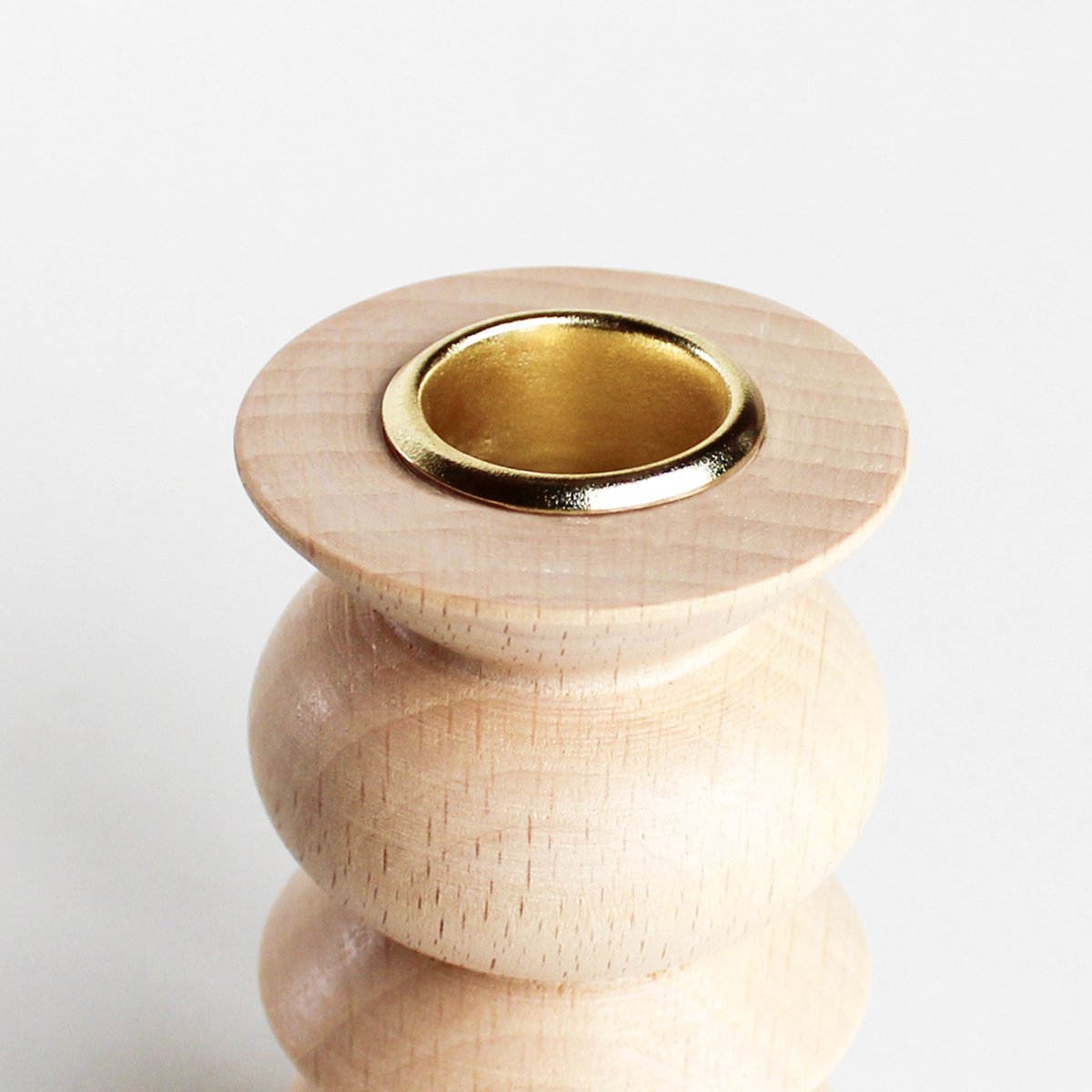 Candelabro Madera Totem - Corto Nº 5