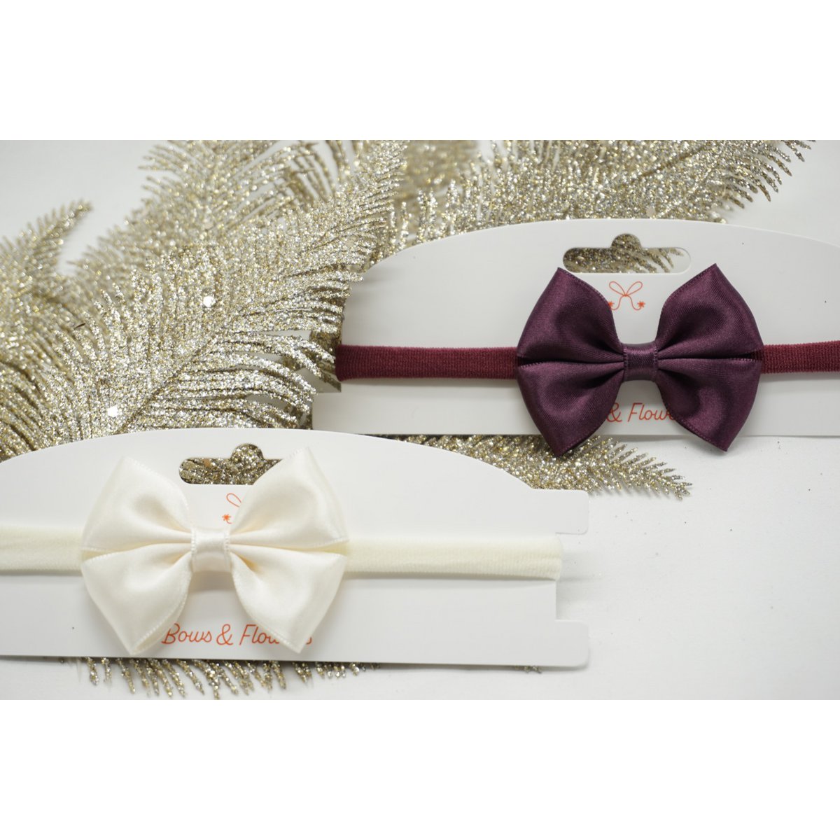 Serre-tête nylon regular mini satin