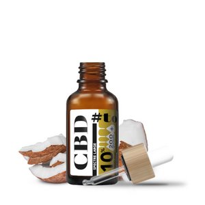 10% weißes CBD-Öl