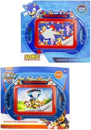 XL Pat Patrol / Sonic Magnetic Drawing Plate 26.5x25.5cm