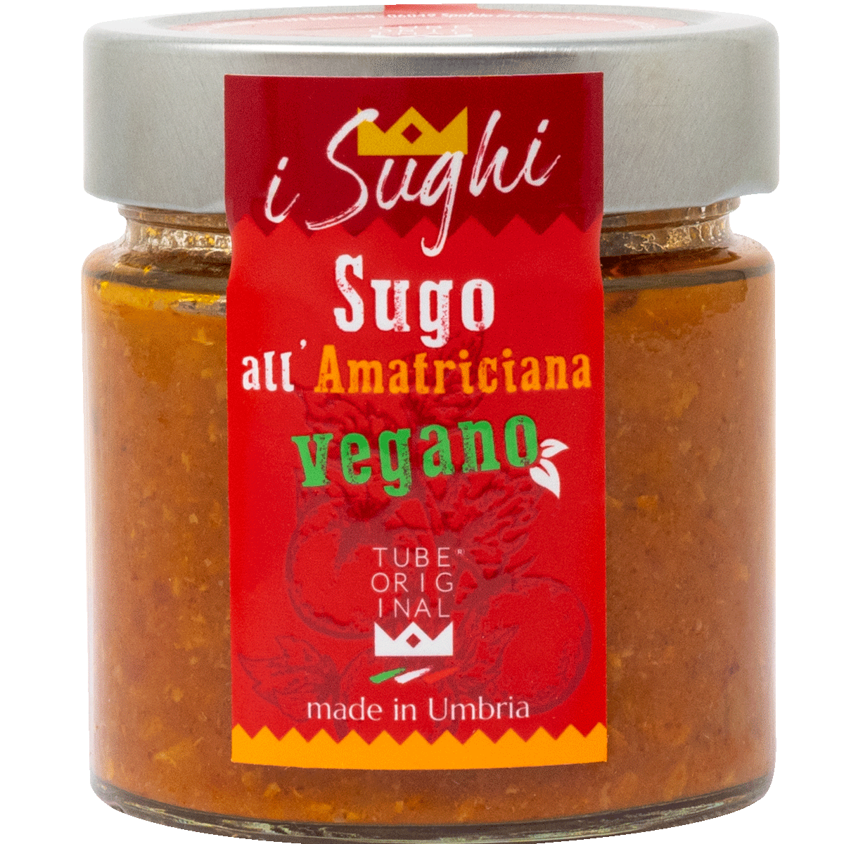 Vegansk Amatriciana-sauce – Umbrien