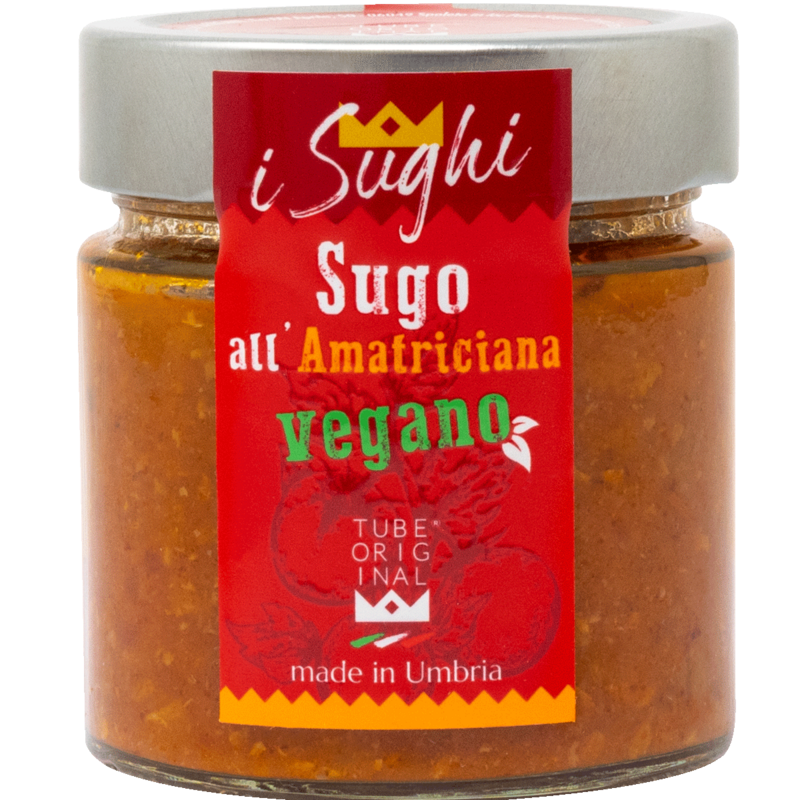 Vegansk Amatriciana-sauce – Umbrien