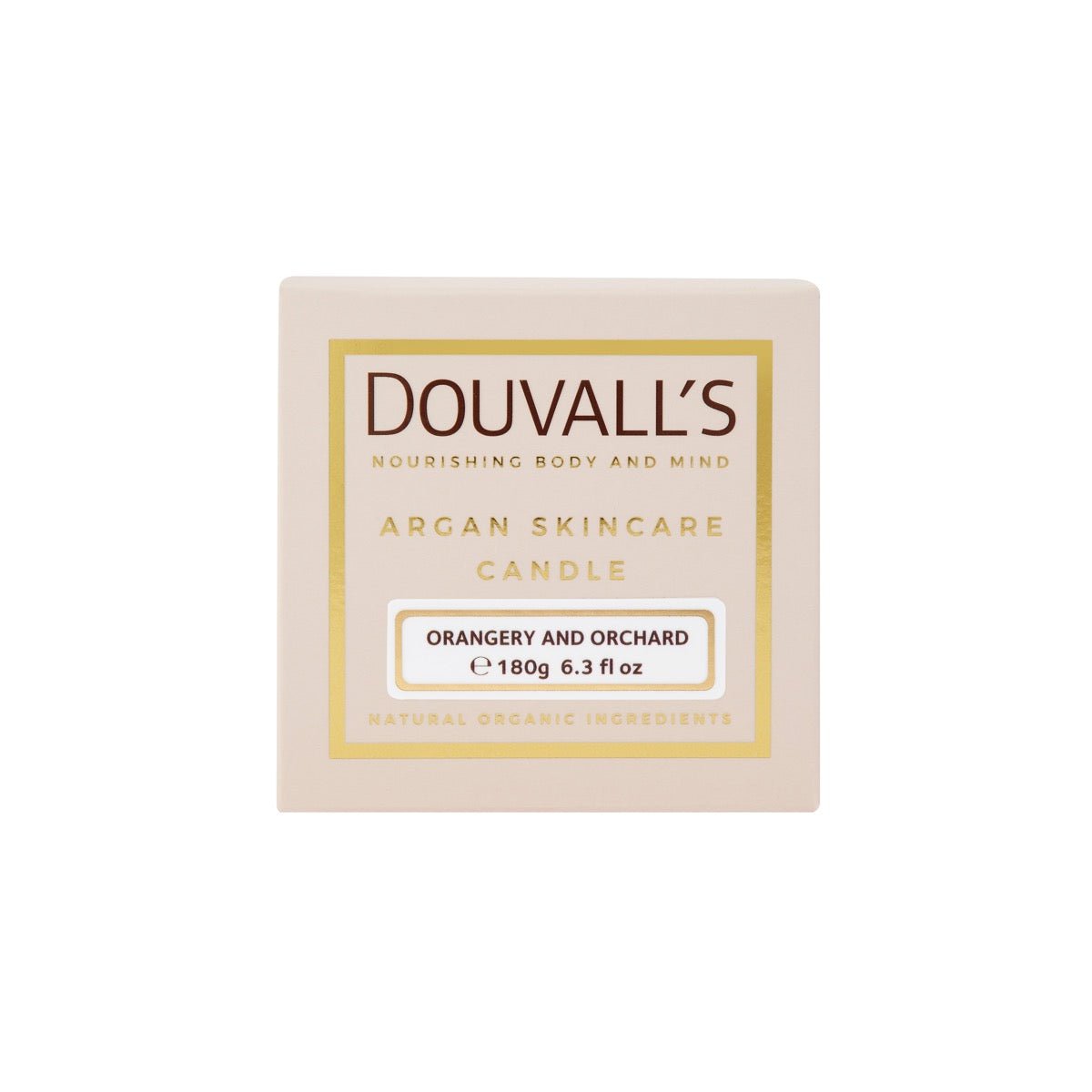 Argan Massage Candle, Orangery Orchard