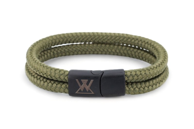 Reb armbånd 12mm - Caesar kollektion | Udgave sort