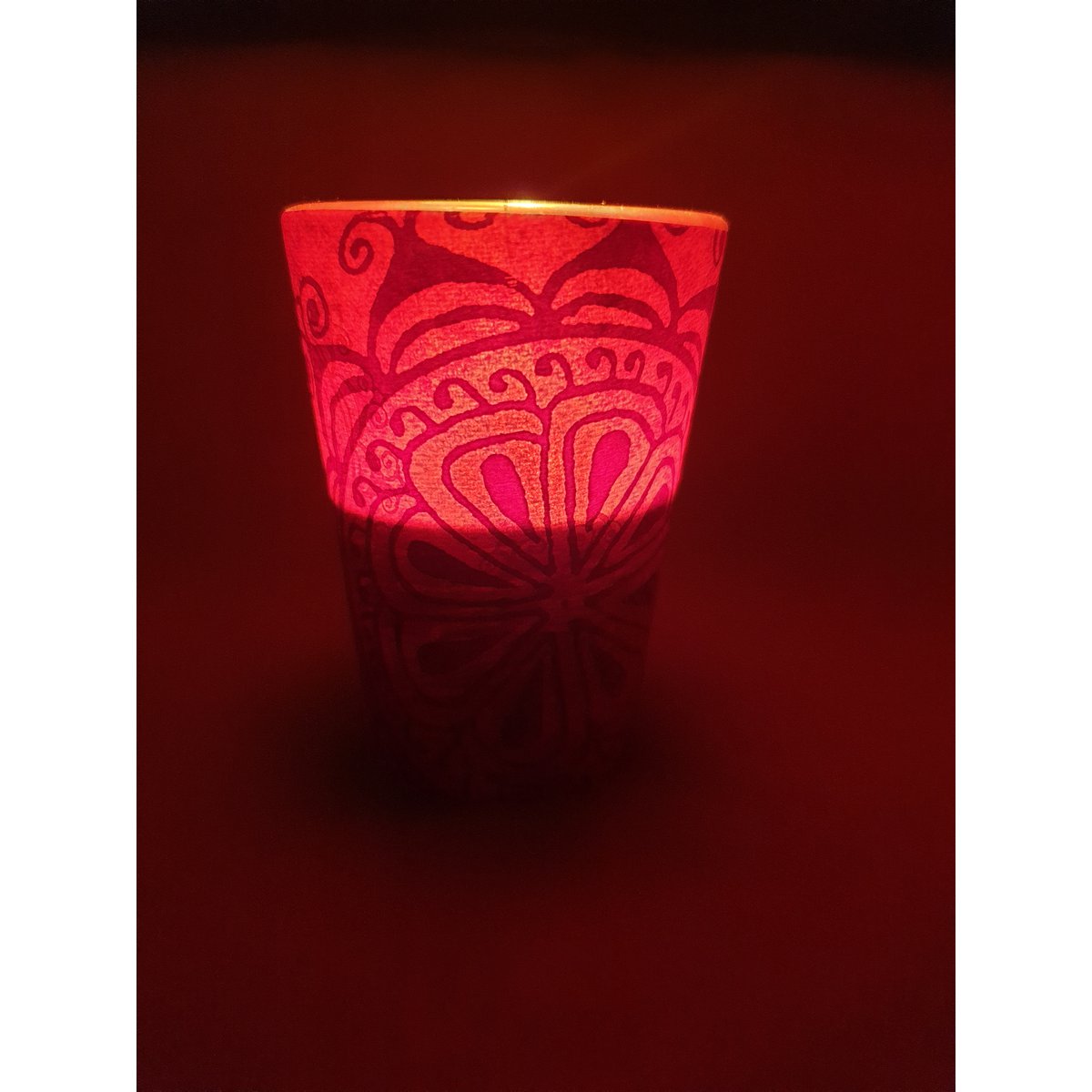INDISCHE MANDALA - SOJAWACHS DUFTKERZE