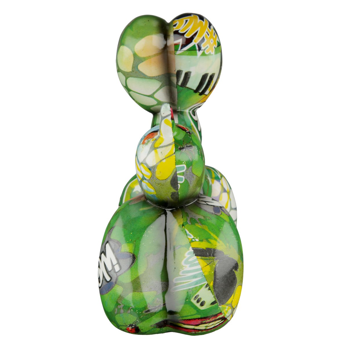 Poly ballon hond Street Art VE 2