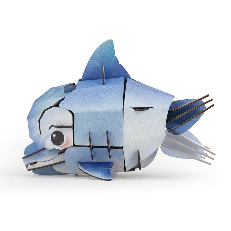 Mieredu - 3D Puzzel Build And Sound - Dolfijn