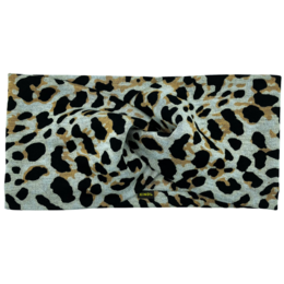 Leo pandebånd Hårband Animal Print Ponte Jersey