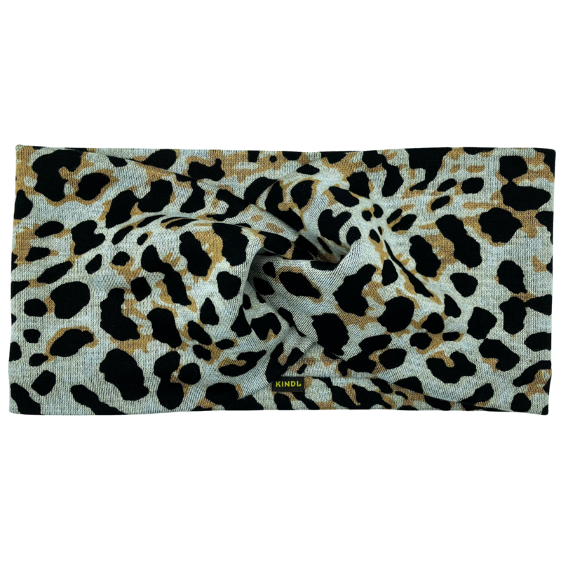 Leo pandebånd Hårband Animal Print Ponte Jersey