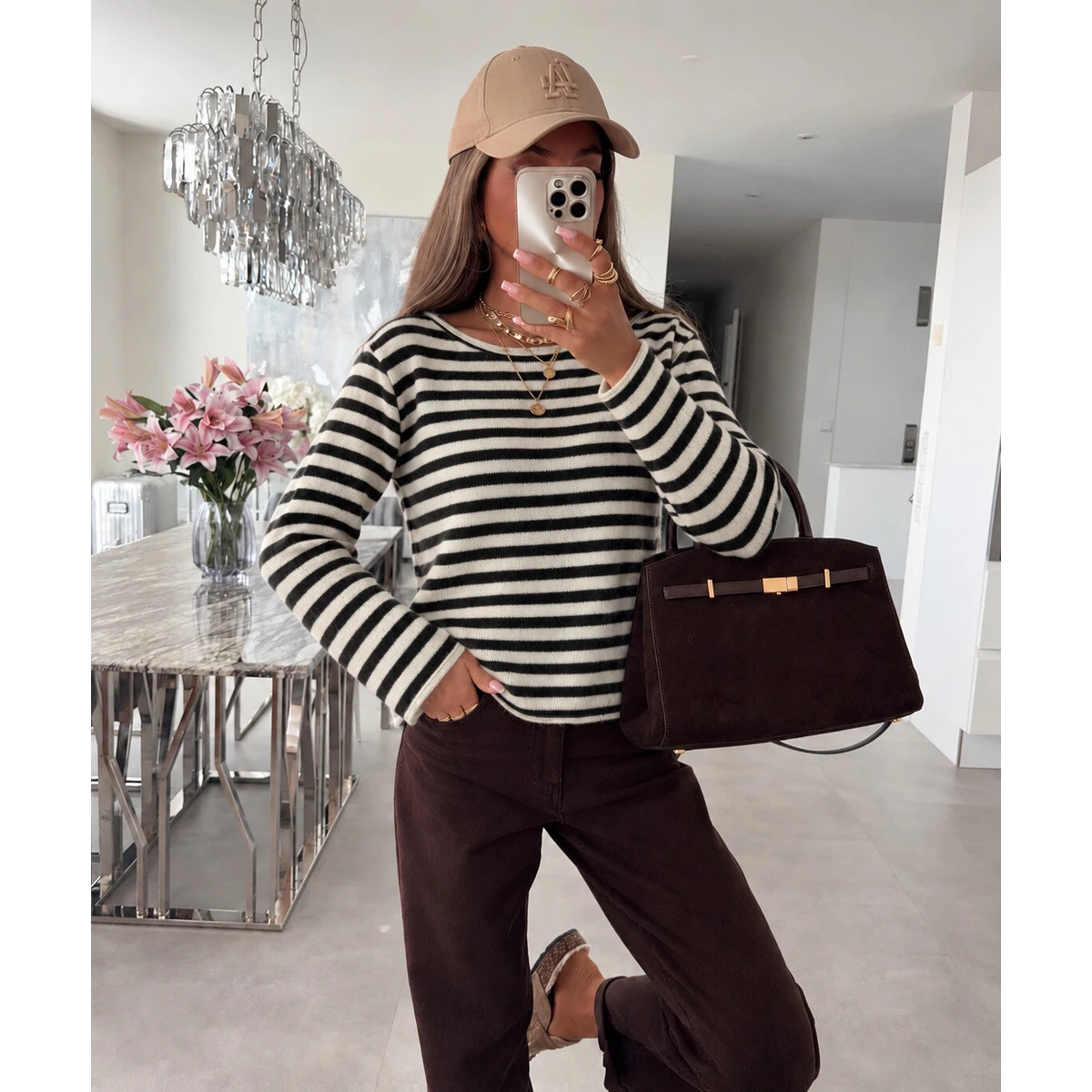 Noir Taille unique