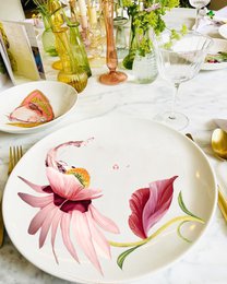 Botanical Wonders - Set of 4 dinner plates