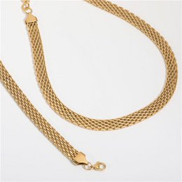 Andreas - Mesh Chain Necklace Gold