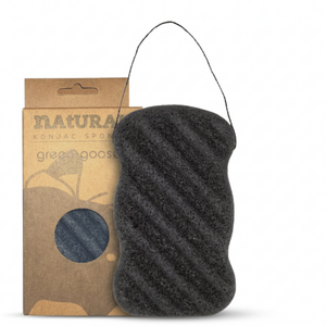 Green-Goose Charcoal Konjac Schwamm