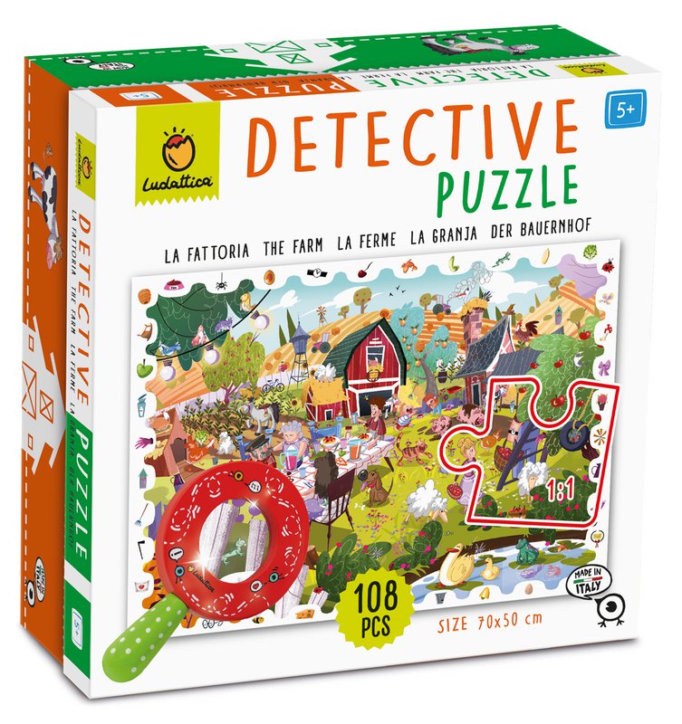 Puzzle detektywistyczne - Farma