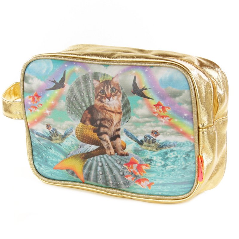 Toiletry bag Cat mermaid