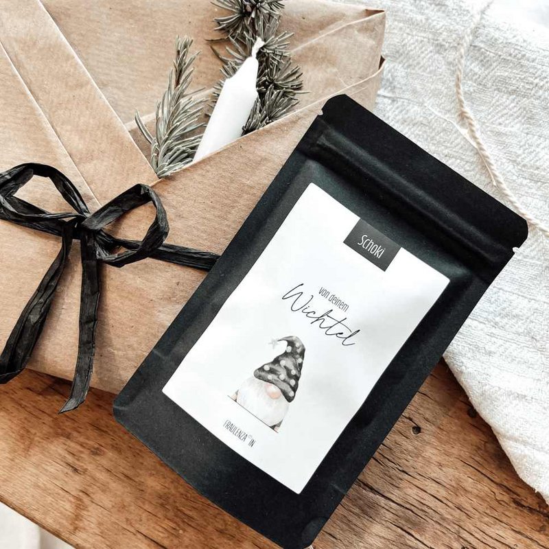 CHOCOLATE DROPS | gnome | mini bag of whole milk