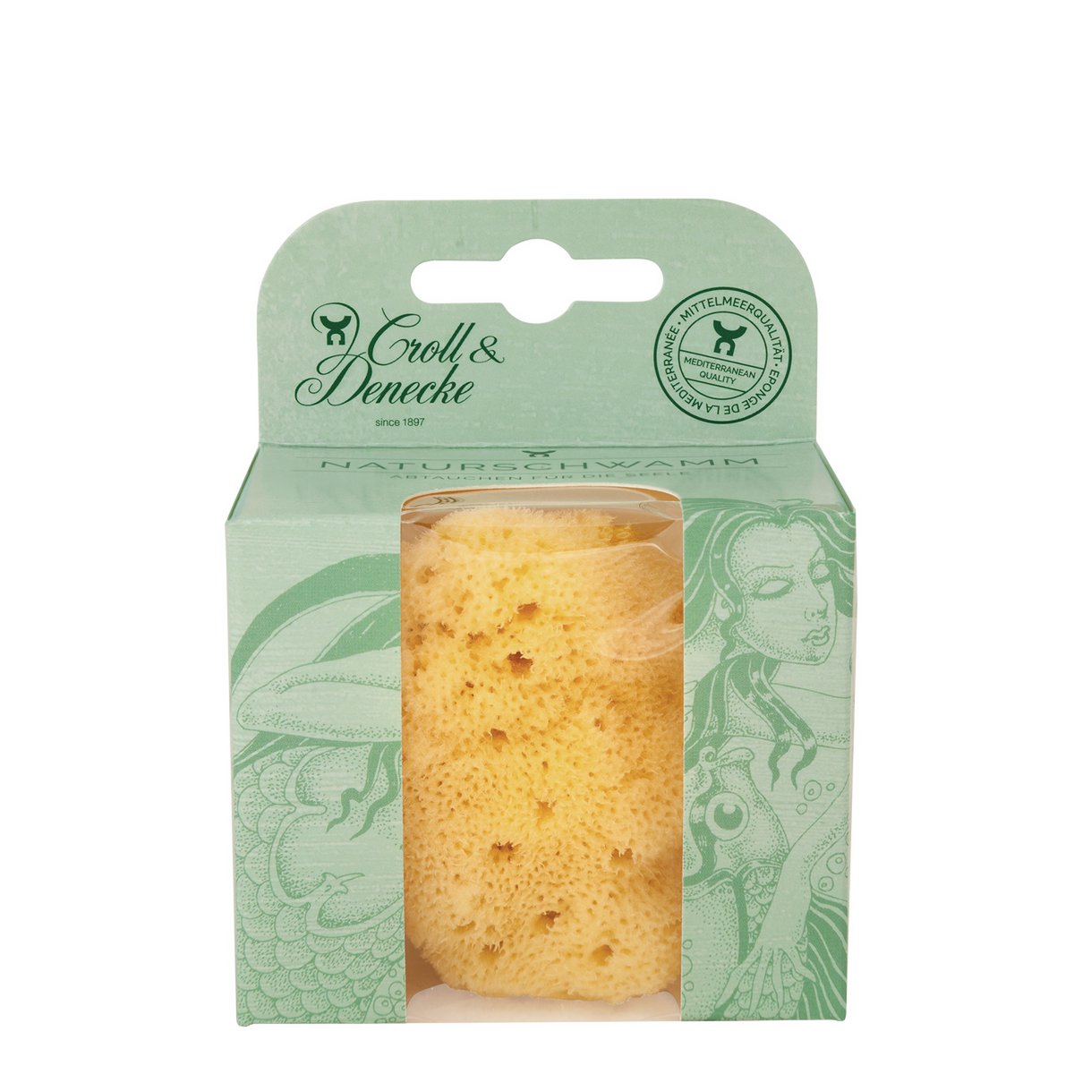 Spugna viso naturale in confezione regalo, media
