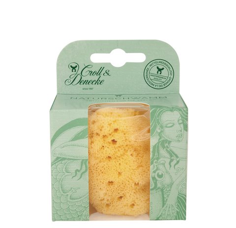 Natuurlijke gezichtsspons in geschenkverpakking, medium