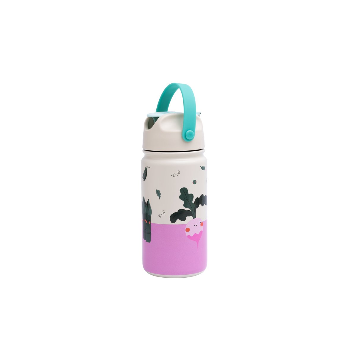 Isolierte Edelstahlflasche Veggie Pals