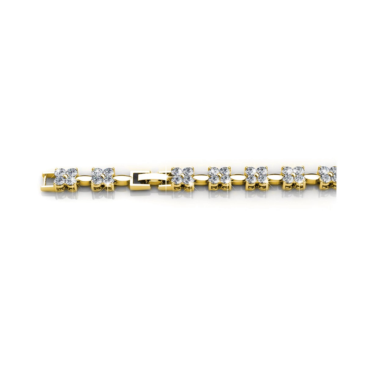 Pulsera Dulce - Oro y Cristal