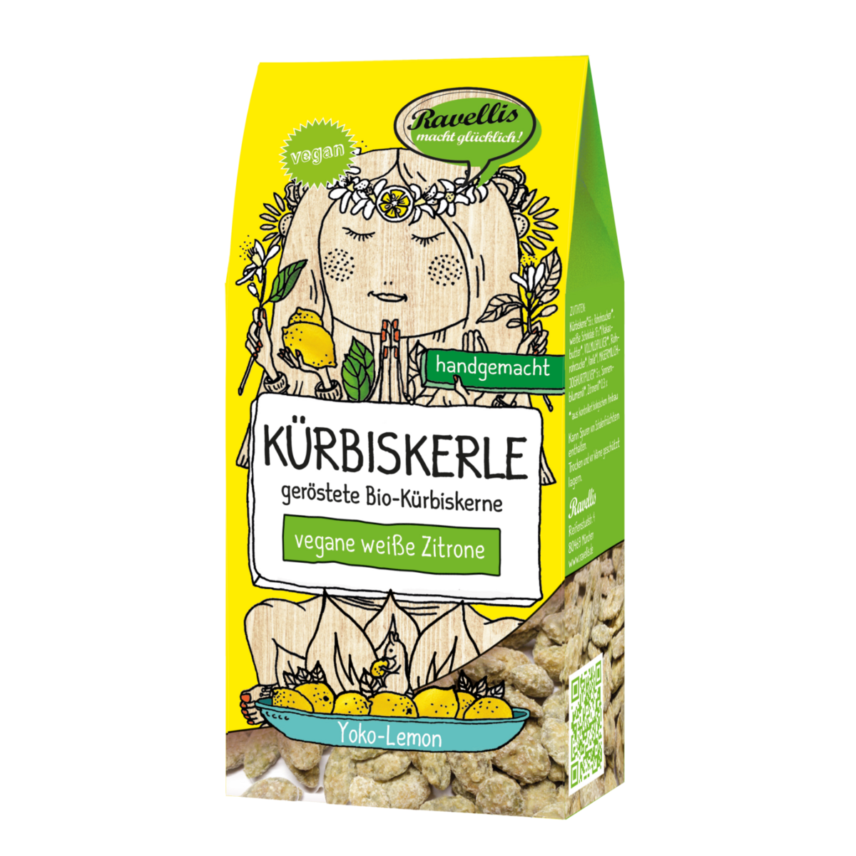 Pumpkin Seeds - Vegan White Chocolate & Lemon