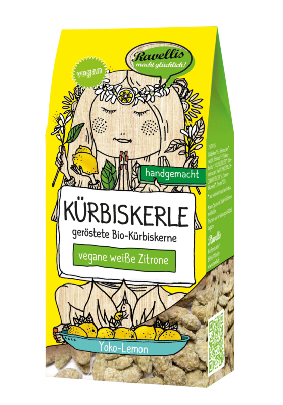 Kürbiskerne - Vegane Weiße Schokolade & Zitrone