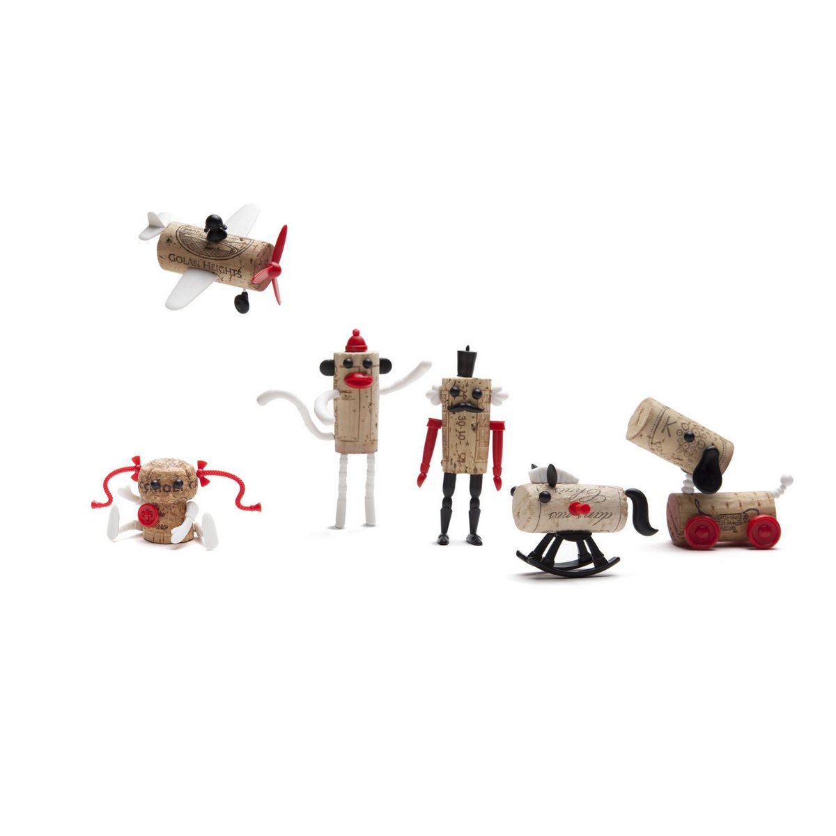 Regalo per gli amanti del vino | Espositore pop Corkers Classics da 36 pezzi