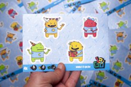 Party Animals - Shoe Stickers